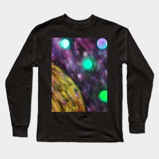 Airbrush Space Environment Long Sleeve T-Shirt